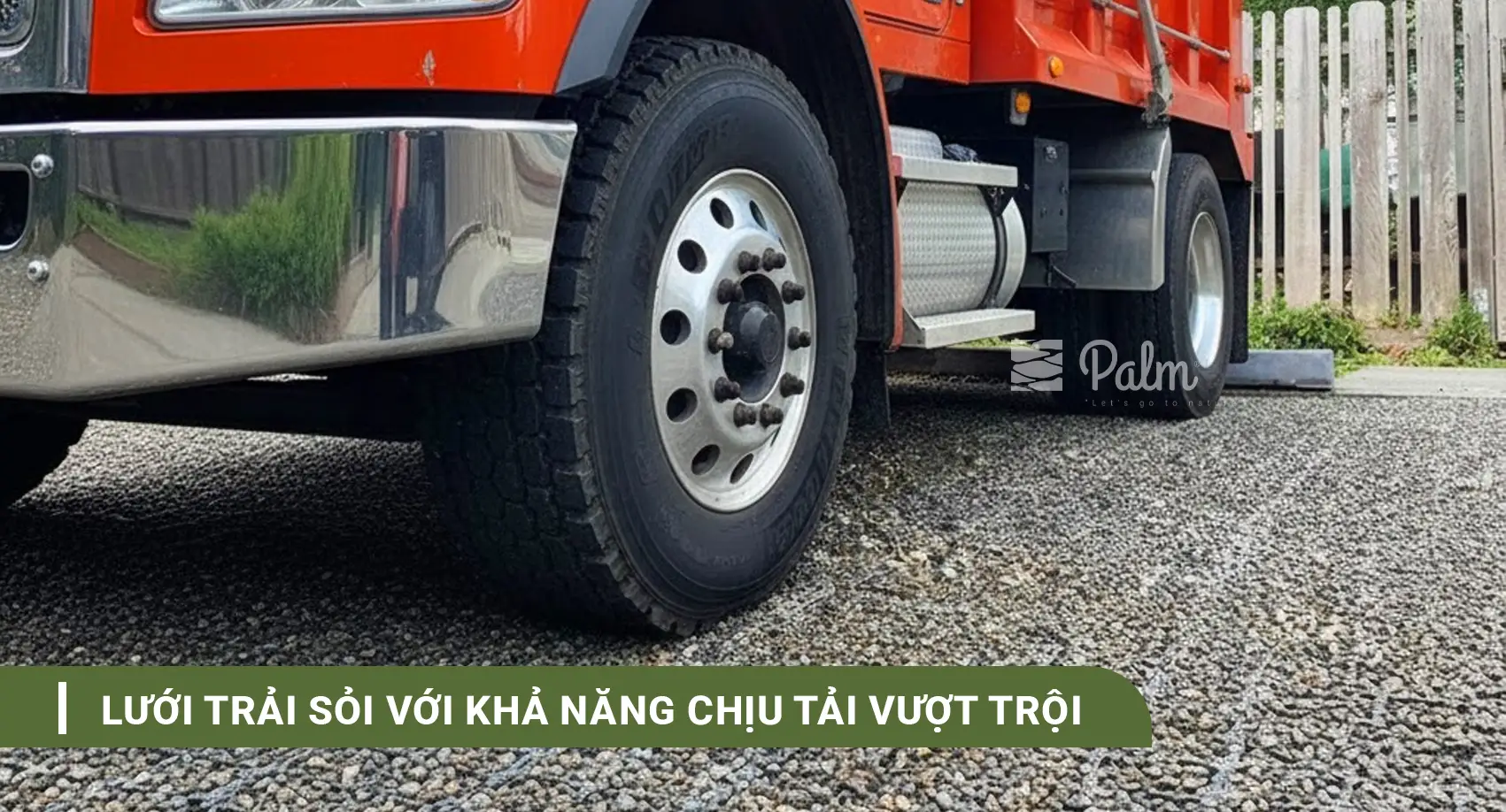 Vỉ nhựa trải sỏi bãi đậu xe | Tất tần tật về lợi ích, ứng dụng và cách lắp đặt